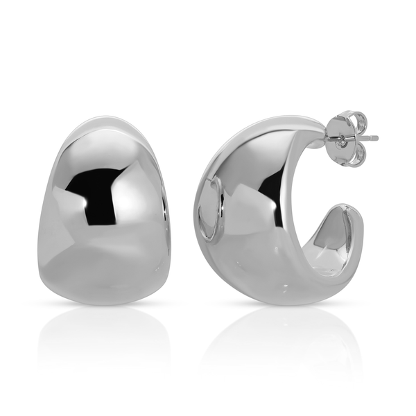 Dome Hoop - Silver