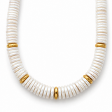 Lonnie Pearl Heishi Necklace
