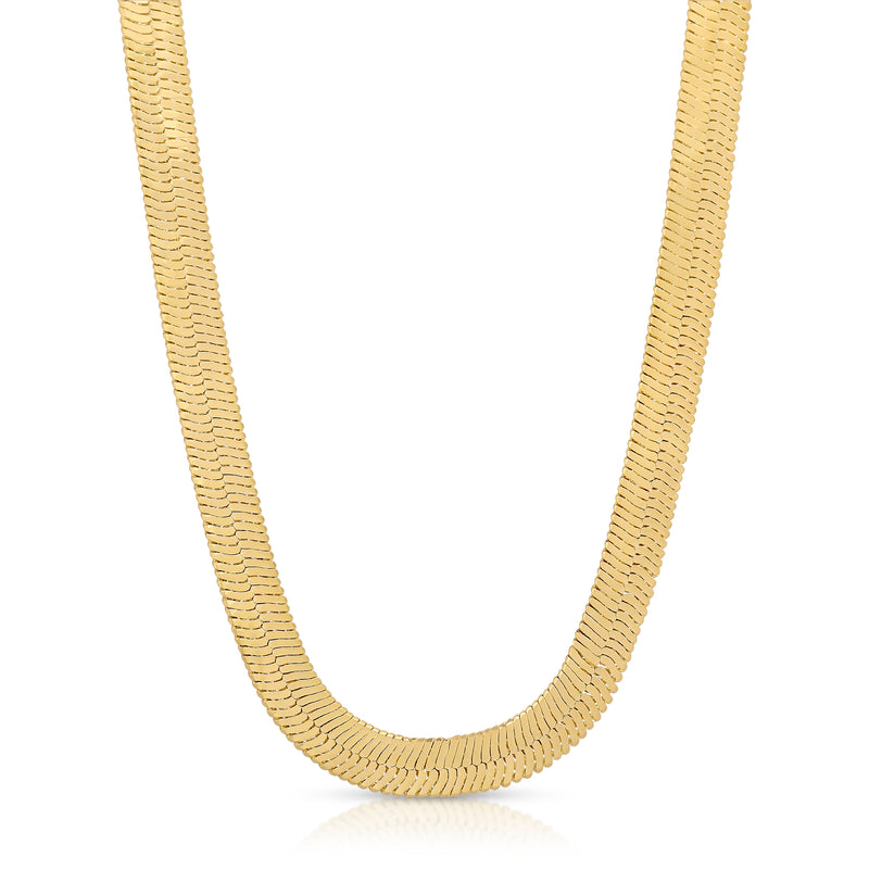 Omega Herringbone Necklace