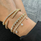 Perfect Pear Shaker Bracelet