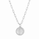Miraculous Medal Pendant - Silver