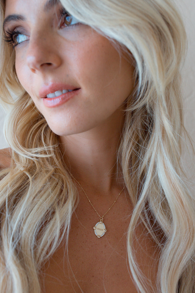 Perfect Peace Necklace - WHT