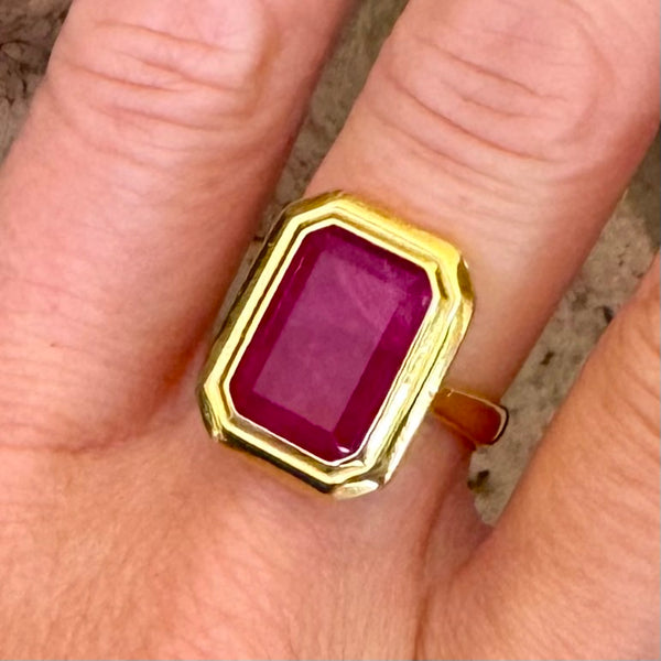 Matron Ring - Ruby