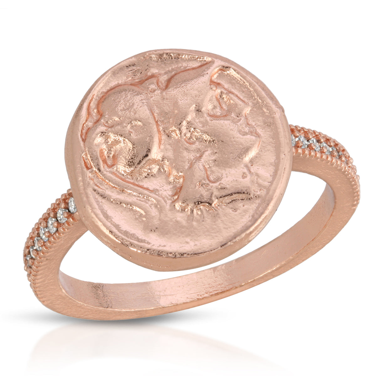 Sample Sale #121 -Fortune Ring with cz band