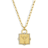 Phoenix Rising Necklace - White