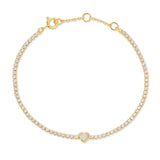 SAMPLE SALE: Mini Heart CZ Bracelet