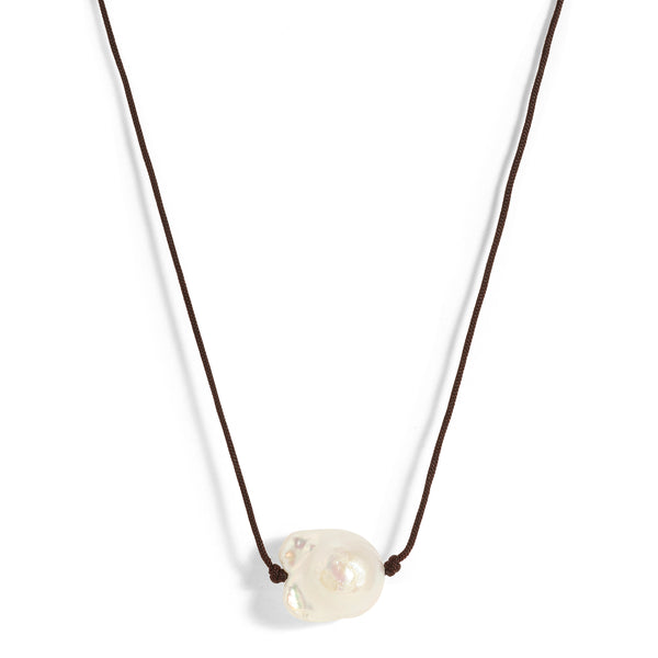 Chocolate Rare Find Cord Necklace