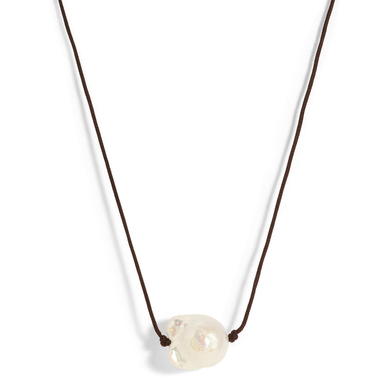 Chocolate Rare Find Cord Necklace