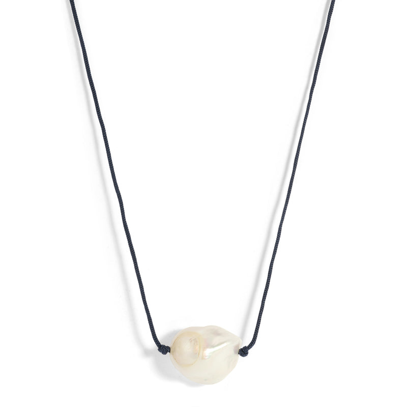 Navy Rare Find Cord Necklace