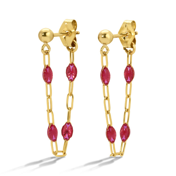 Amalfi Enamel Earring