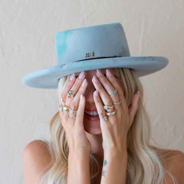 Joy Dravecky Jewelry Donatella Ring in White