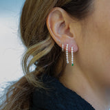 Boca Raton Tennis Hoop - Emerald