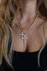 Queen's Cross Necklace