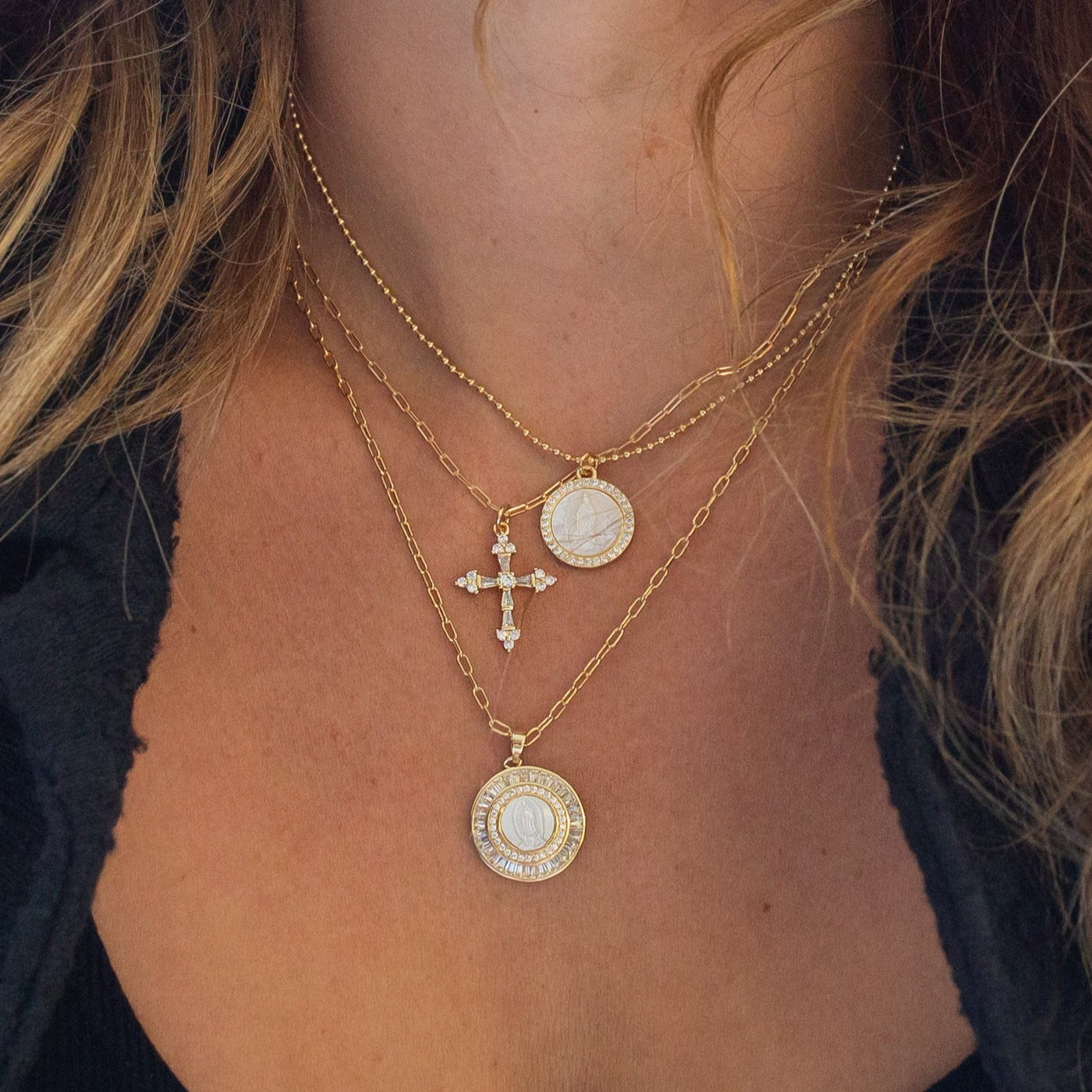 Classic Mother Mary Necklace – Joy Dravecky