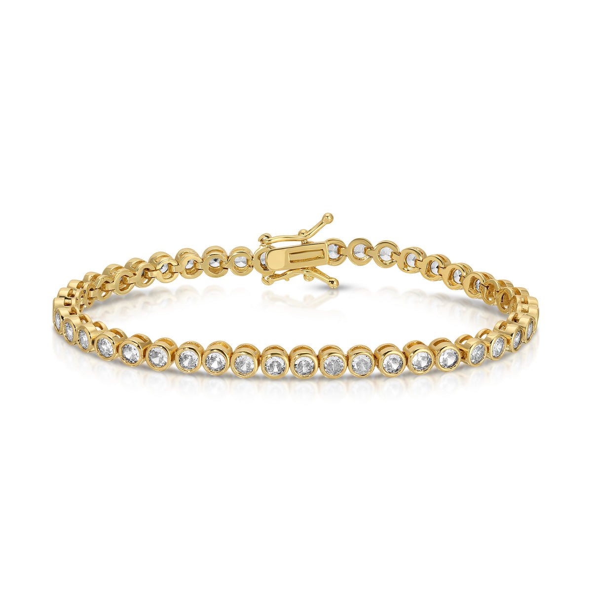 Kate Gold Tennis Bracelet