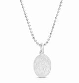 Mini Mary Charm - Silver