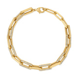 PALM BEACH PAVE LINK BRACELET