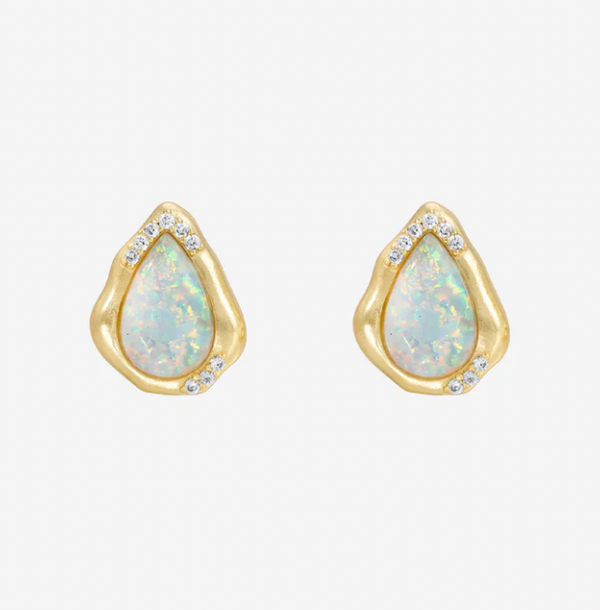 Luster Stud - Opal