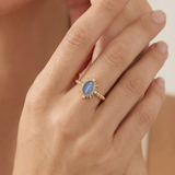 French Blue Lady Lourdes Ring