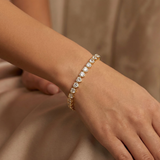 Heavenly Heart Tennis Bracelet