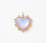 SAMPLE SALE: Gold Vermeil Heart Charm