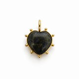 SAMPLE SALE: Gold Vermeil Heart Charm