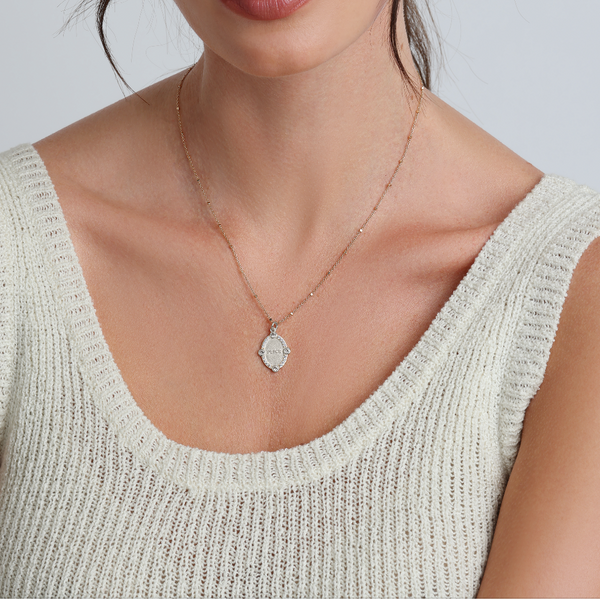 Perfect Peace Necklace - Silver