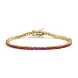 She's a Gem Tennis Bracelet - Ruby