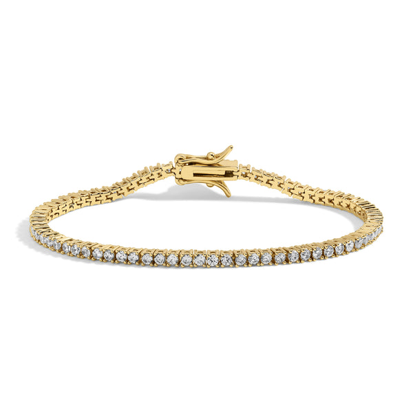 She's a Gem Tennis Bracelet - White