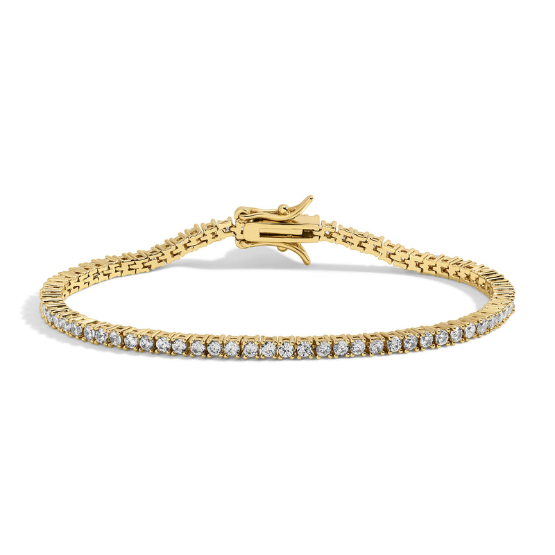 She's a Gem Tennis Bracelet - White