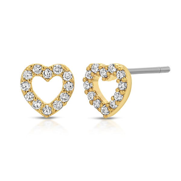 12 DAYS OF CHRISTMAS Super Sale -Mini Heart Stud