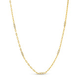 Demi-Fine Classic CZ Trio Necklace