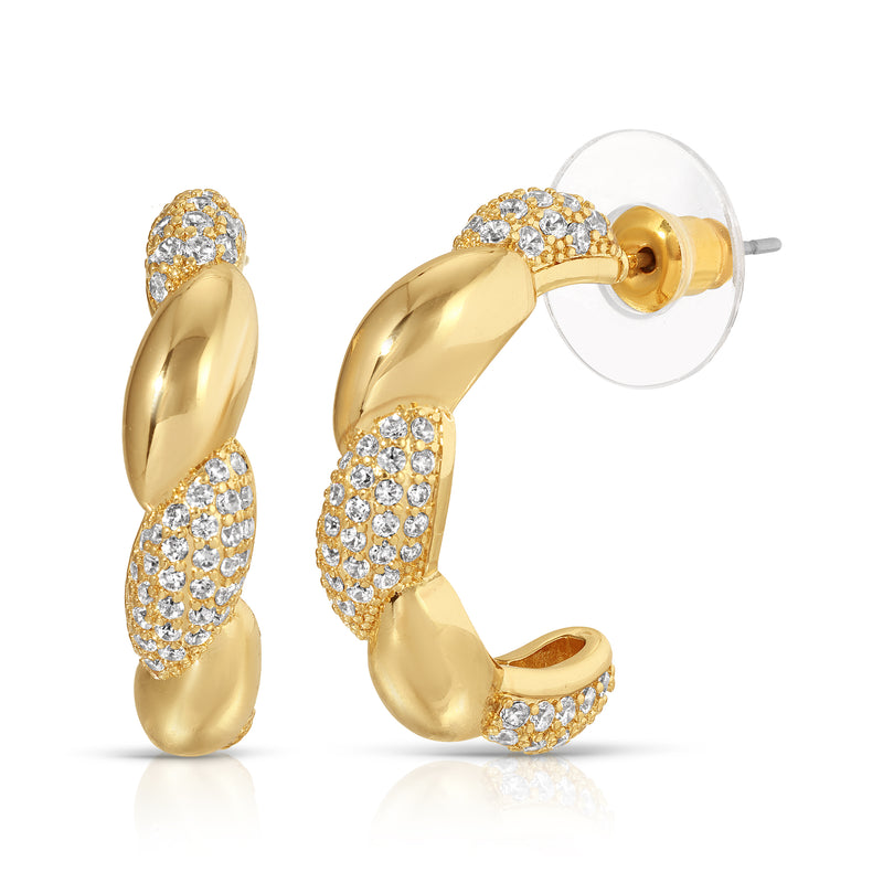 Brooke Hoop - Gold