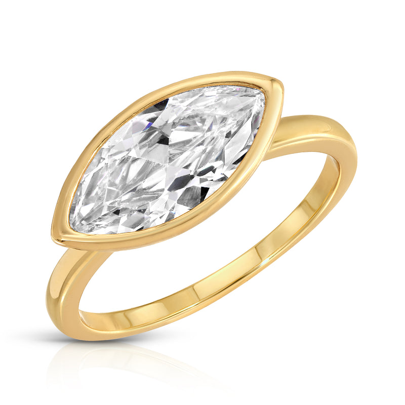 MARQUIS SOLITAIRE RING