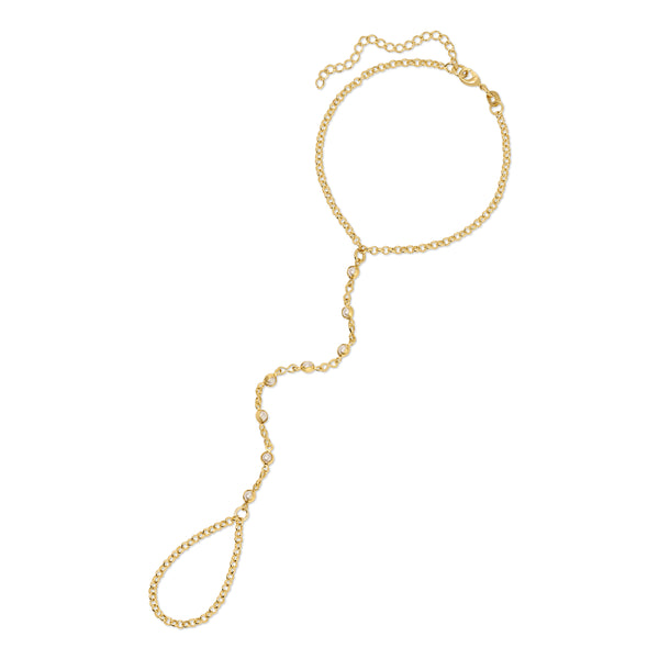 Bali beaded Pearl Hand Chain