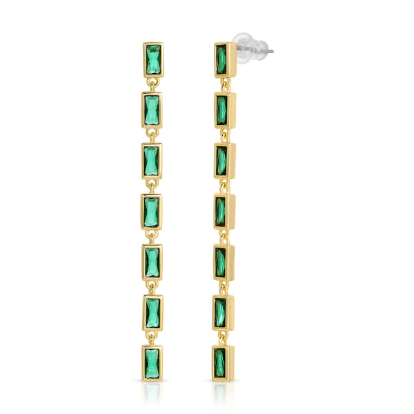 SELENE EARRING - Emerald
