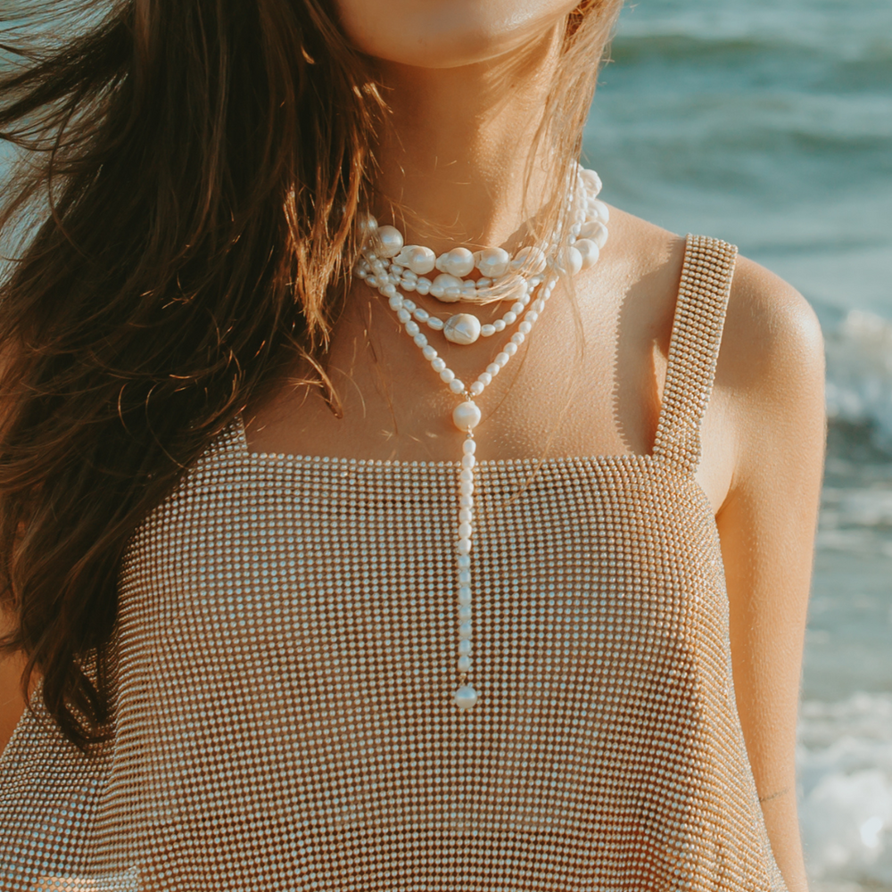 Baroque Pearl Necklace – Joy Dravecky