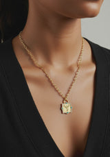 Phoenix Rising Necklace - Turquoise