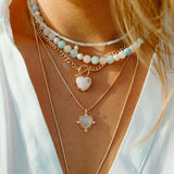 Lover Necklace - Pink Shell
