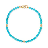 Bali Beaded Bracelet - Turquoise