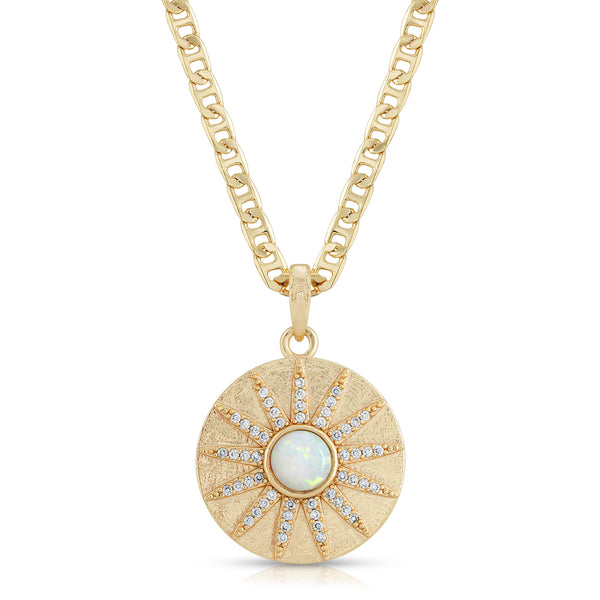 Stargazer Necklace in Opal