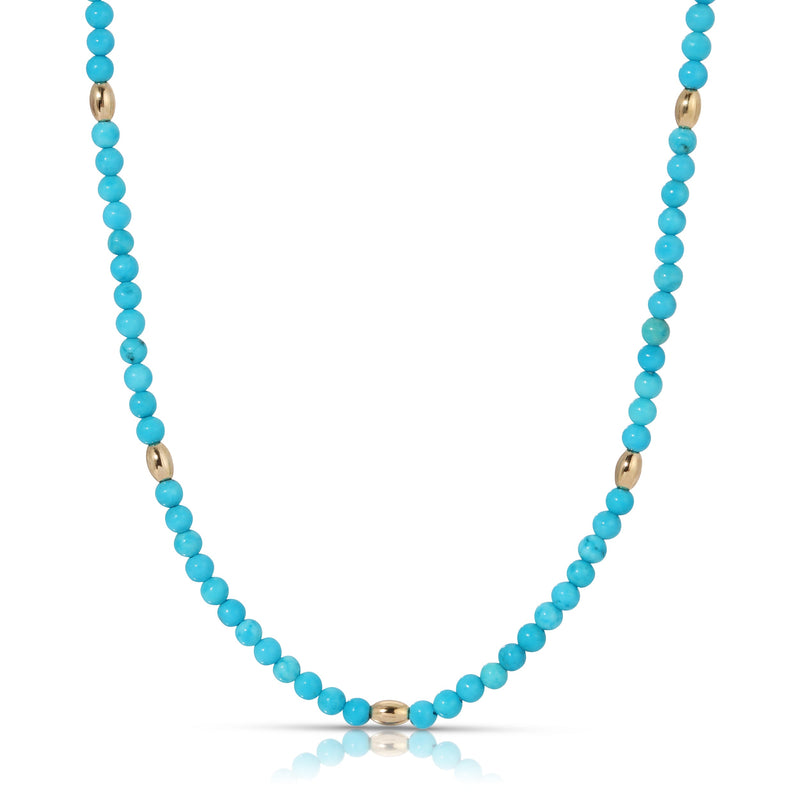 zuosedi White shell with blue beaded Necklace Turquoise Shell Necklace  Price in India - Buy zuosedi White shell with blue beaded Necklace Turquoise  Shell Necklace Online at Best Prices in India |