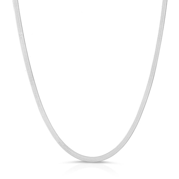 The Lucky Layer Slim Necklace - Silver