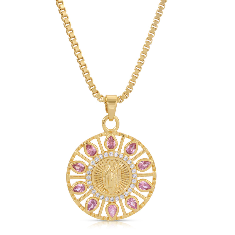 Donna Marie Necklace - PINK