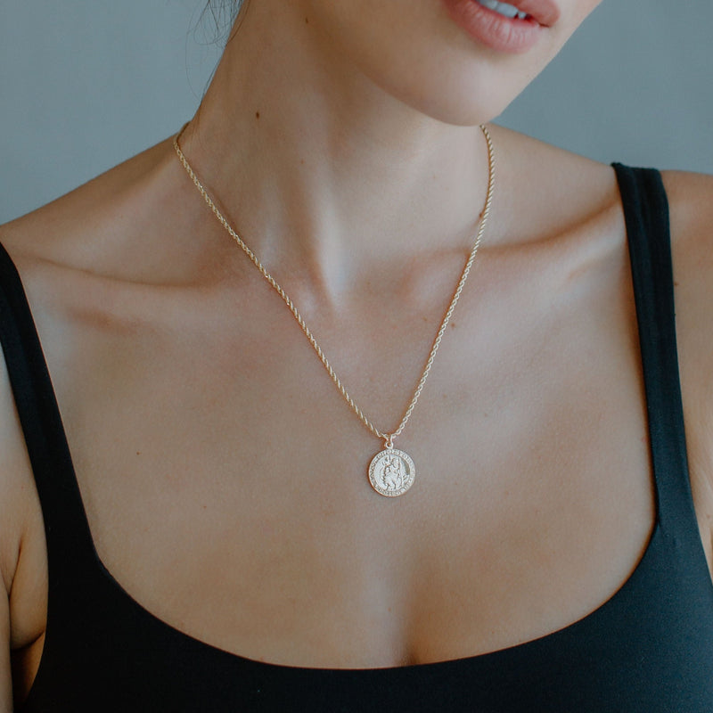 Kehlani Opal Necklace • 14k Gold Filled Necklace – Charmed Coast