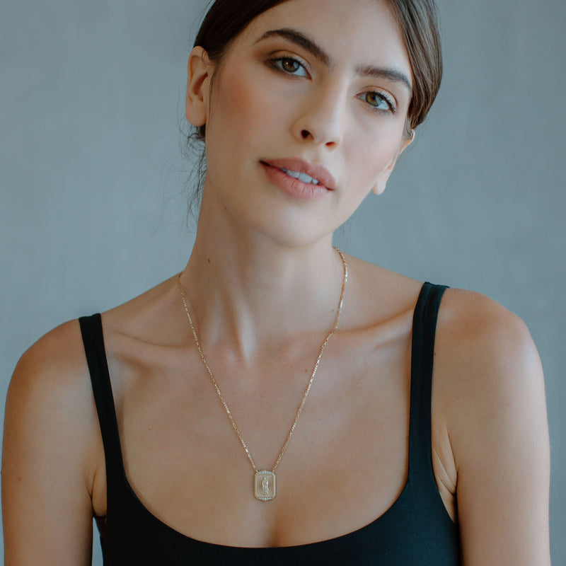 Madonna Pendant Necklace