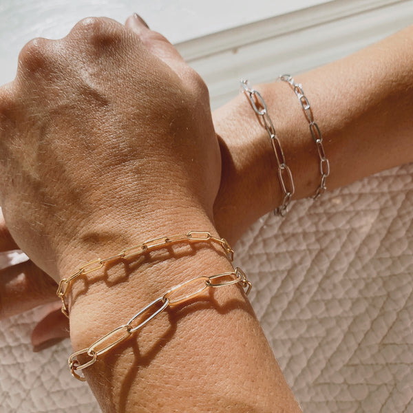 Chunky Monaco Bracelet in Gold