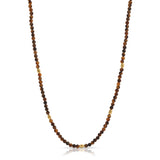 Bali Beaded Necklace - Tiger's Eye