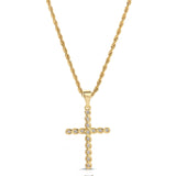 Vintage French Cross necklace