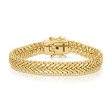 Cindy Thick Bracelet - Gold